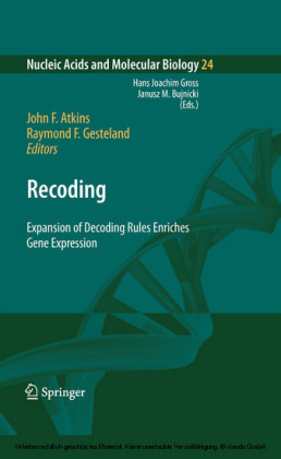 Recoding: Expansion of Decoding Rules Enriches Gene Expression