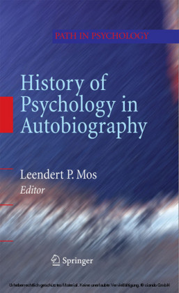 History of Psychology in Autobiography