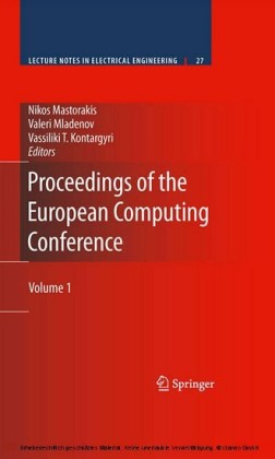 Proceedings of the European Computing Conference. Vol.1