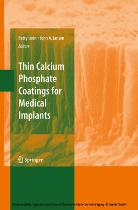 Thin Calcium Phosphate Coatings for Medical Implants