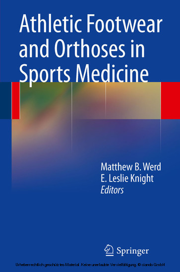 Athletic Footwear and Orthoses in Sports Medicine main product photo