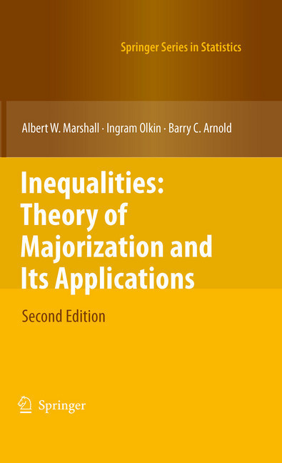 Inequalities: Theory of Majorization and Its Applications main product photo