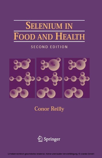 Selenium in Food and Health main product photo