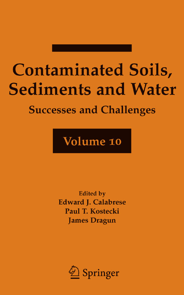 Contaminated Soils, Sediments and Water Volume 10 main product photo