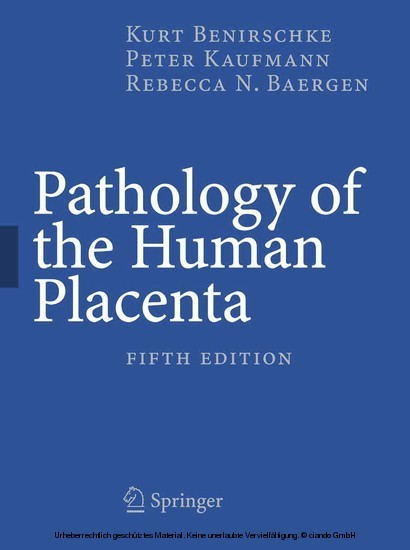 Pathology of the Human Placenta, 5th Edition main product photo