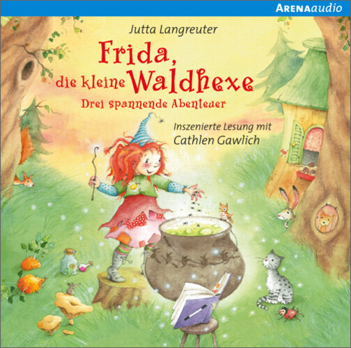 Frida, die kleine Waldhexe, 1 Audio-CD main product photo