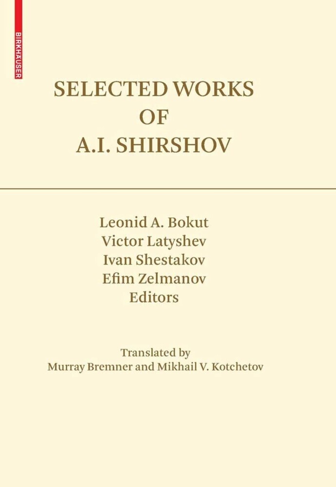 Selected Works of A.I. Shirshov main product photo