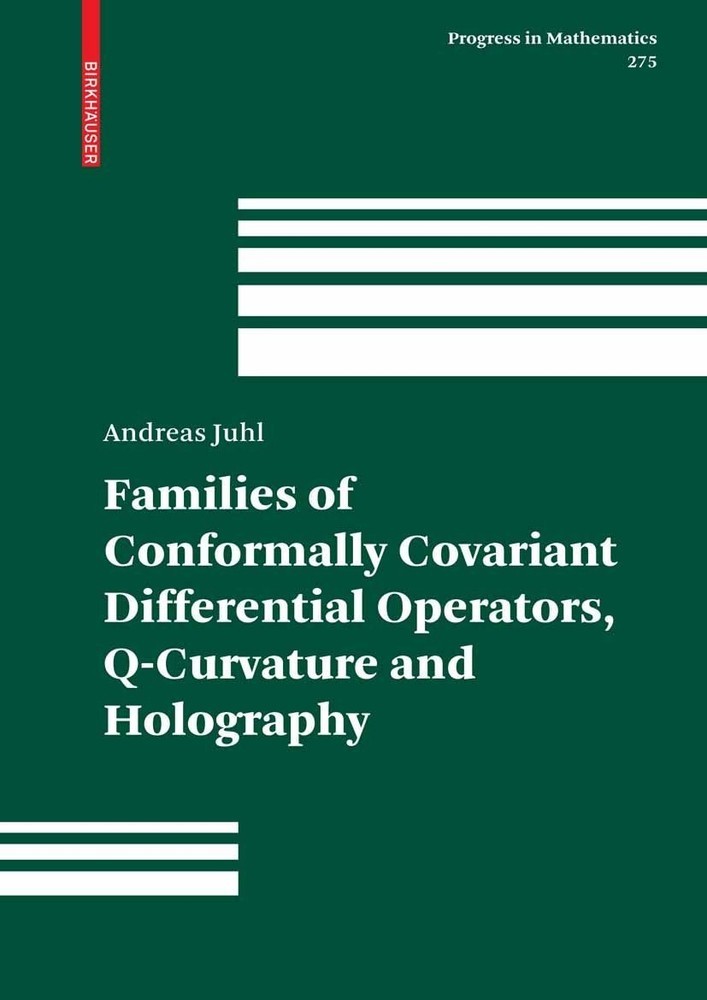 Families of Conformally Covariant Differential Operators, Q-Curvature and Holography main product photo