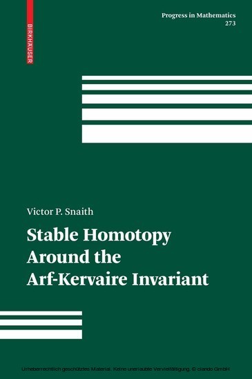 Stable Homotopy Around the Arf-Kervaire Invariant main product photo