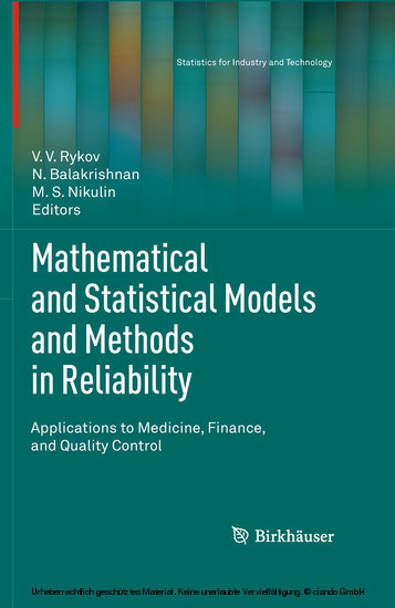 Mathematical and Statistical Models and Methods in Reliability main product photo