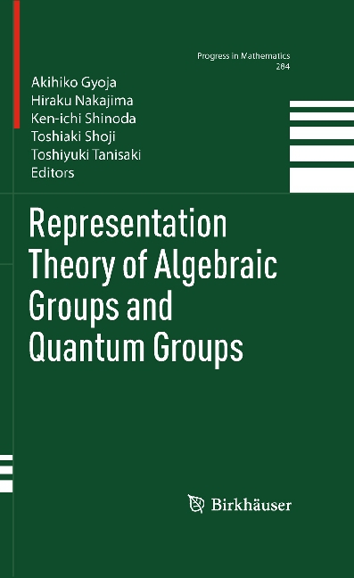 Representation Theory of Algebraic Groups and Quantum Groups main product photo