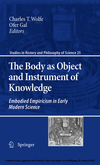 The Body as Object and Instrument of Knowledge main product photo