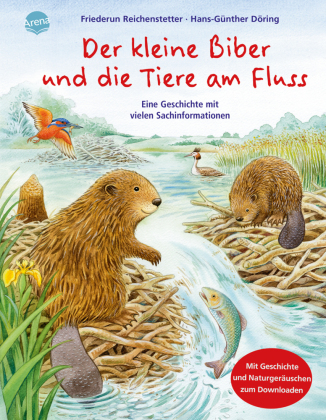 Der kleine Biber und die Tiere am Fluss
