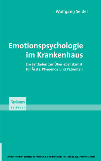 Emotionspsychologie im Krankenhaus main product photo