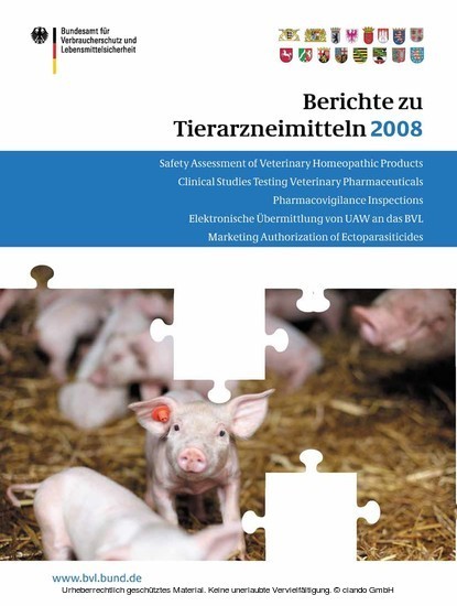 Berichte zu Tierarzneimitteln 2008 main product photo
