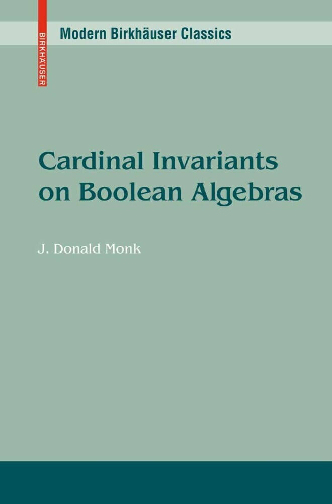 Cardinal Invariants on Boolean Algebras. Modern Birkhäuser Classics main product photo