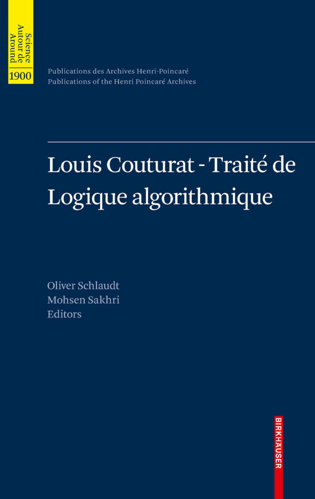 Louis Couturat -Traité de Logique algorithmique main product photo