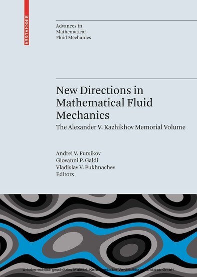 New Directions in Mathematical Fluid Mechanics main product photo