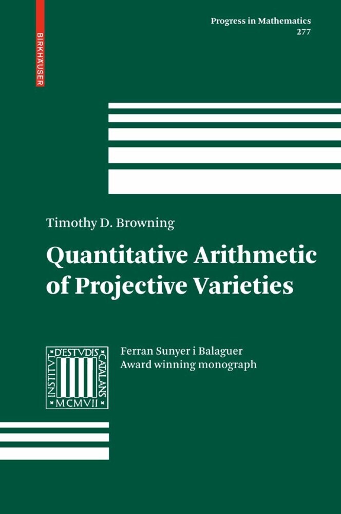 Quantitative Arithmetic of Projective Varieties main product photo