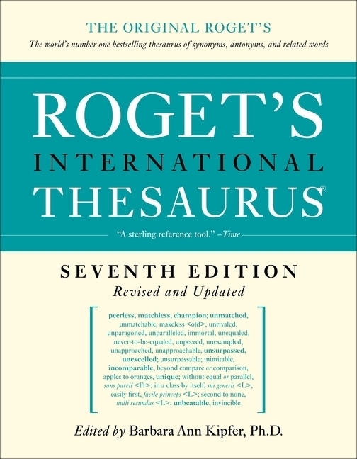 Roget's International Thesaurus main product photo