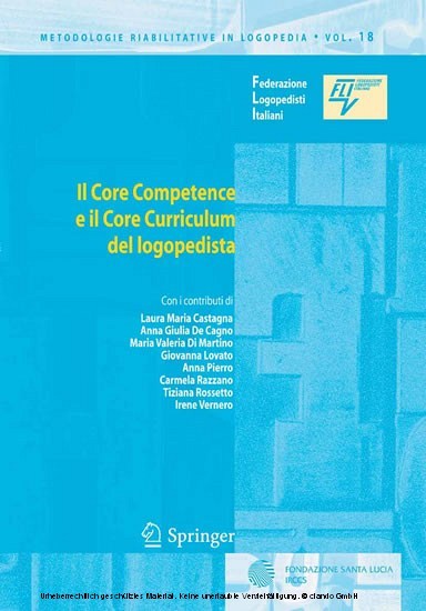 Il Core Competence e il Core Curriculum del logopedista main product photo