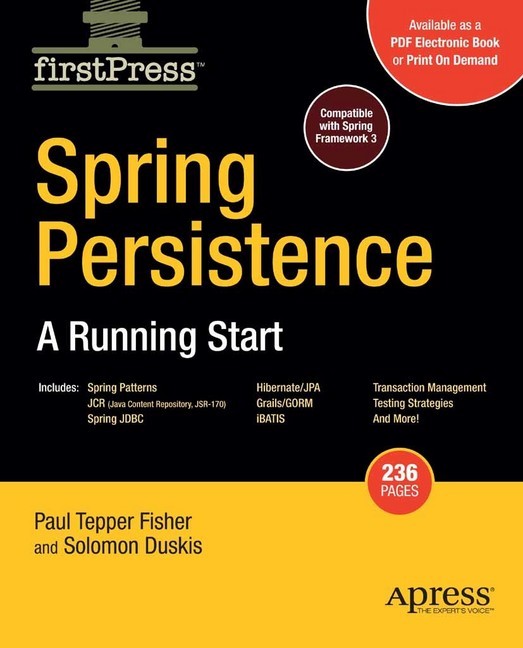 Spring Persistence -- A Running Start main product photo