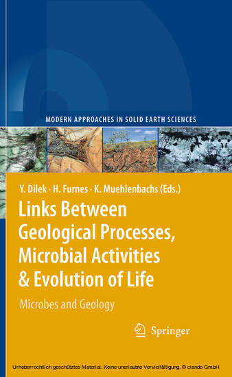 Links Between Geological Processes, Microbial Activities & Evolution of Life main product photo