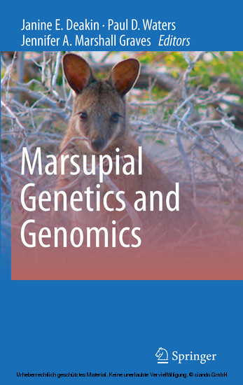 Marsupial Genetics and Genomics main product photo