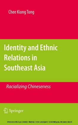 Identity and Ethnic Relations in Southeast Asia