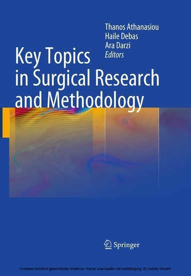 Key Topics in Surgical Research and Methodology main product photo