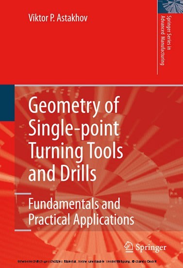 Geometry of Single-point Turning Tools and Drills main product photo