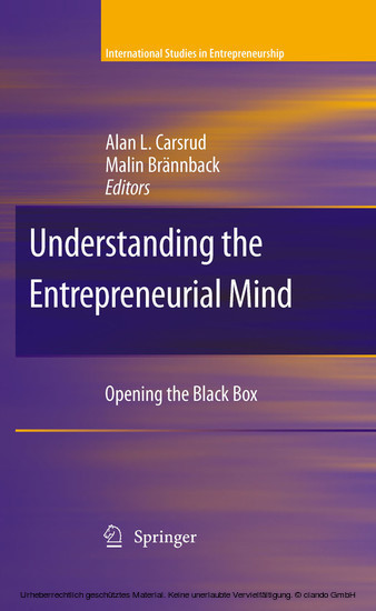 Understanding the Entrepreneurial Mind main product photo