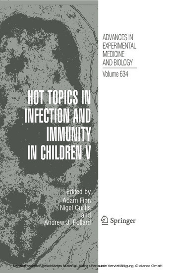 Hot Topics in Infection and Immunity in Children V main product photo