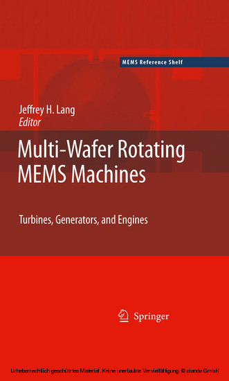 Multi-Wafer Rotating MEMS Machines main product photo