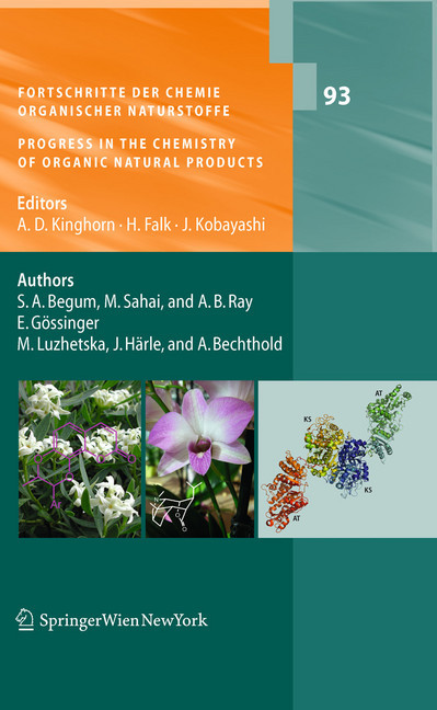 Fortschritte der Chemie organischer Naturstoffe / Progress in the Chemistry of Organic Natural Products, Vol. 93 main product photo