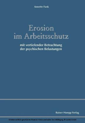 Erosion im Arbeitsschutz
