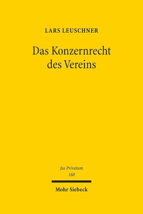 Das Konzernrecht des Vereins