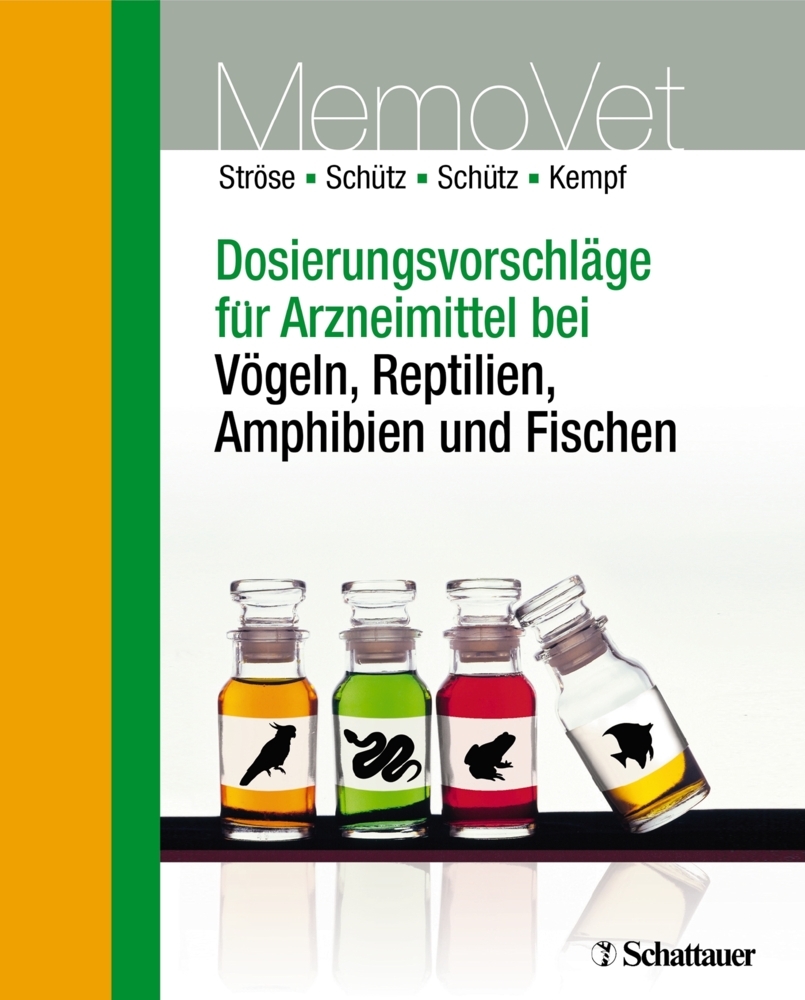 Dosierungsvorschläge für Arzneimittel bei Vögeln, Reptilien, Amphibien und Fischen main product photo