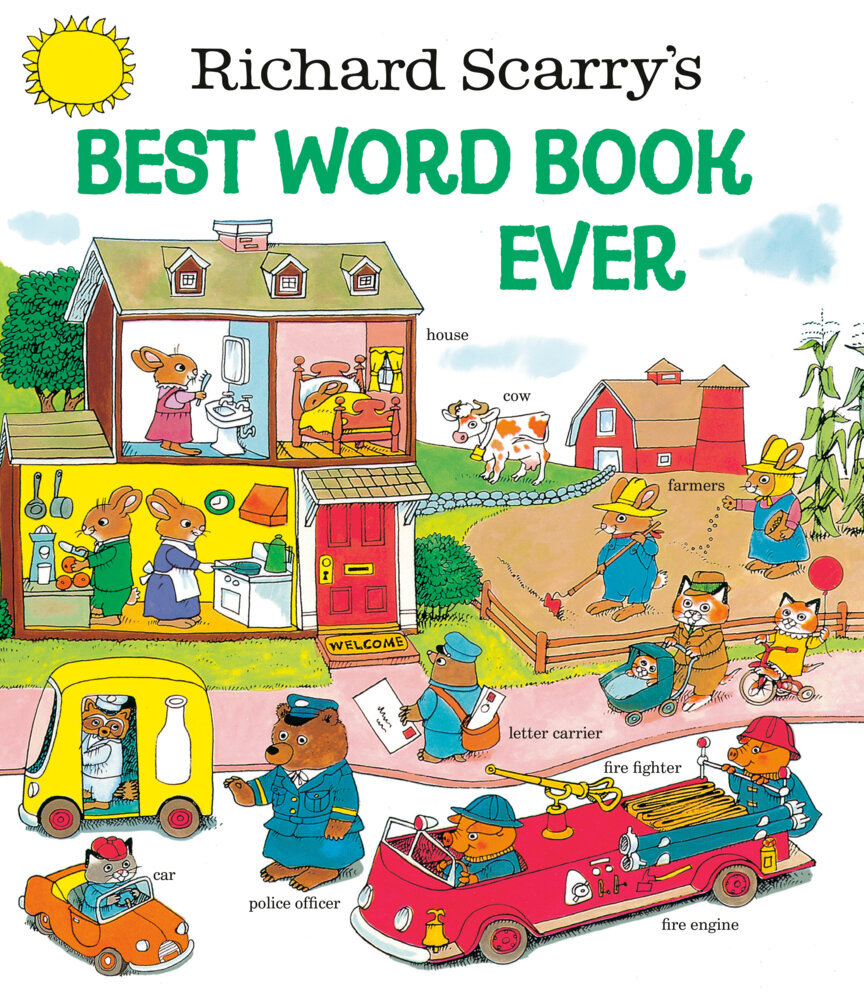 Richard Scarry's Best Word Book Ever main product photo