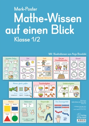Mathe-Wissen auf einen Blick, Klasse 1/2 (Poster)