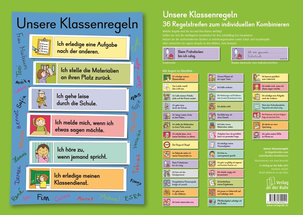 Unsere Klassenregeln (Bildkarten) main product photo