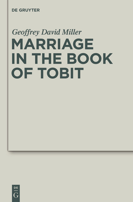 Marriage in the Book of Tobit main product photo