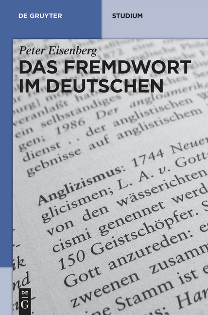 Das Fremdwort im Deutschen main product photo