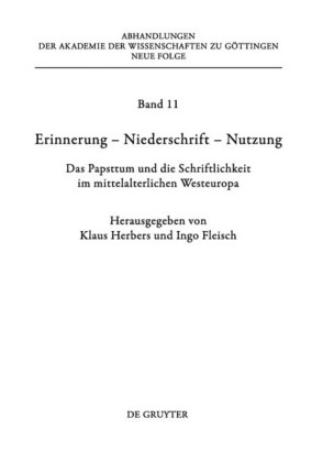 Erinnerung - Niederschrift - Nutzung