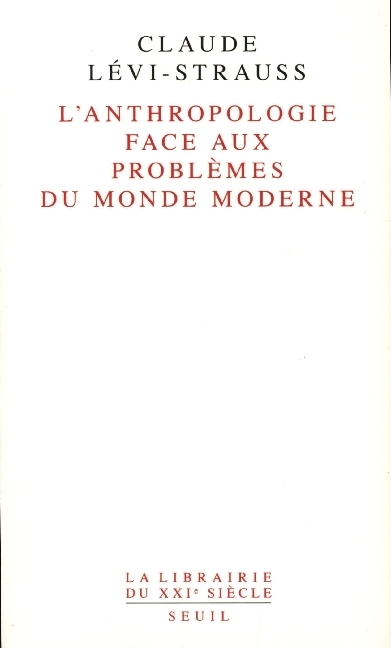 L' Anthropologie face aux problèmes du monde moderne main product photo