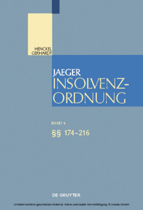 Jaeger Insolvenzordnung