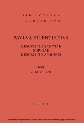 Descriptio Sanctae Sophiae. Descriptio Ambonis