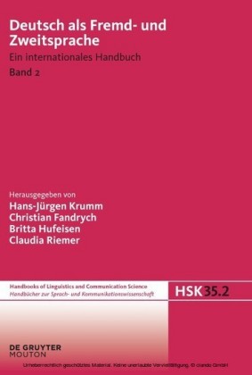 Deutsch als Fremd- und Zweitsprache. 2. Halbband. 2. Halbbd.