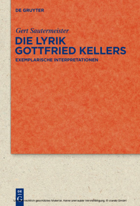 Die Lyrik Gottfried Kellers