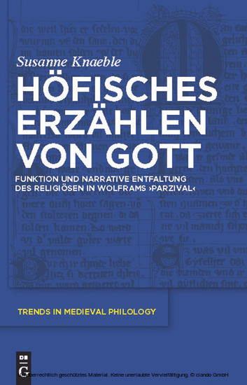 Höfisches Erzählen von Gott main product photo